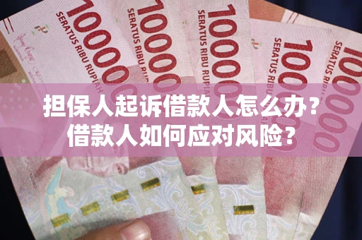武汉担保人起诉借款人怎么办？借款人如何应对风险？
