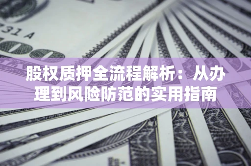 武汉股权质押全流程解析：从办理到风险防范的实用指南