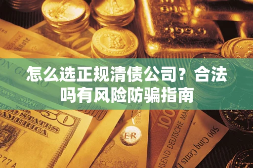 武汉怎么选正规清债公司？合法吗有风险防骗指南